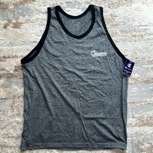 Men’s Champion Logo Tank Top - Black - Size Large